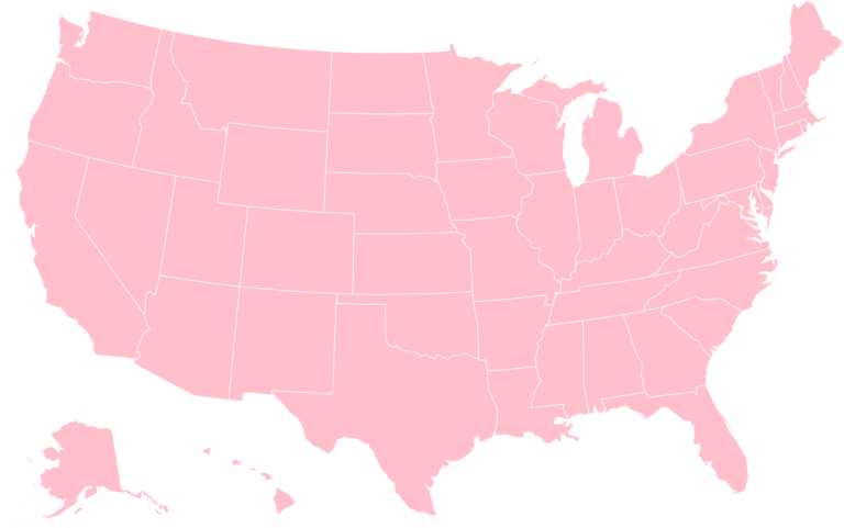 PinkUnitedStatesMap